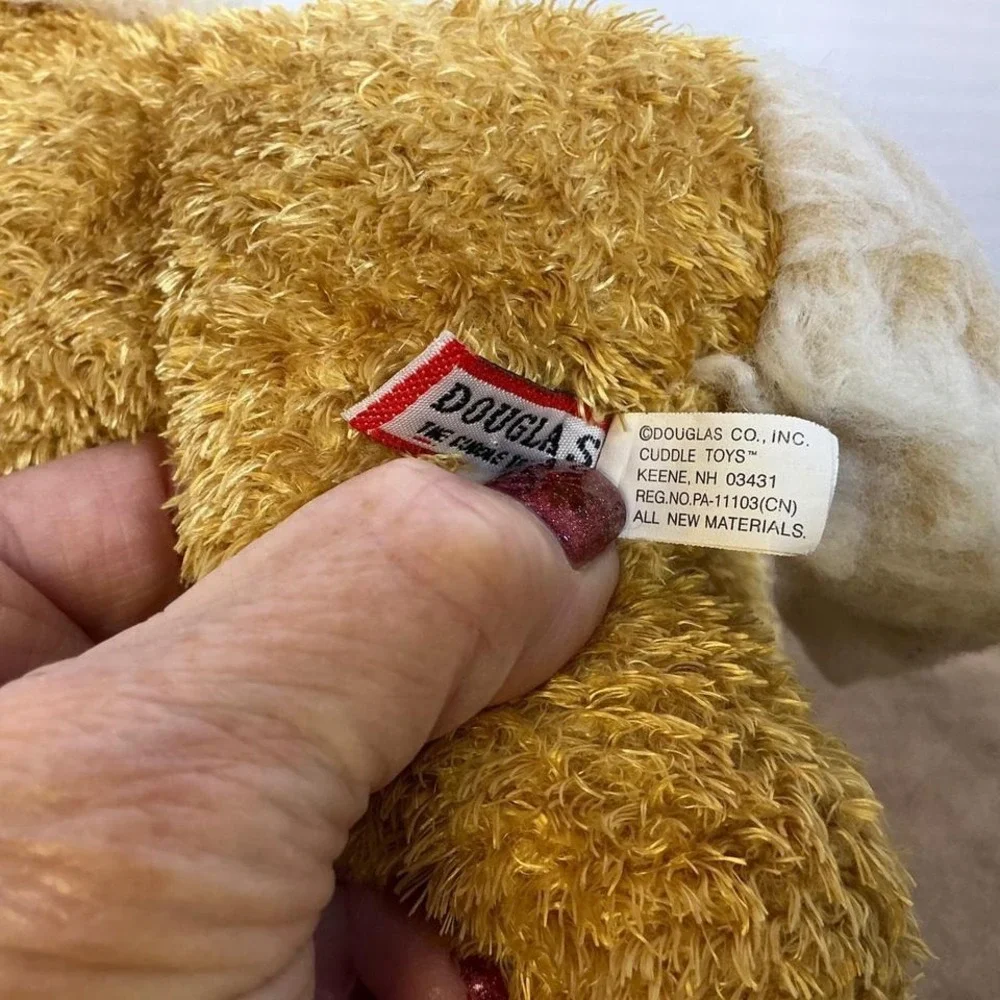 Douglas Cuddle Toys Horse Plush Tan‎ Brown Hooves White Mane 16
